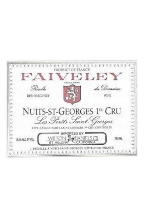 Domaine Faiveley Les Porets-Saint-Georges, Nuits-Saint-Georges Premier Cru 2018 6x75cl