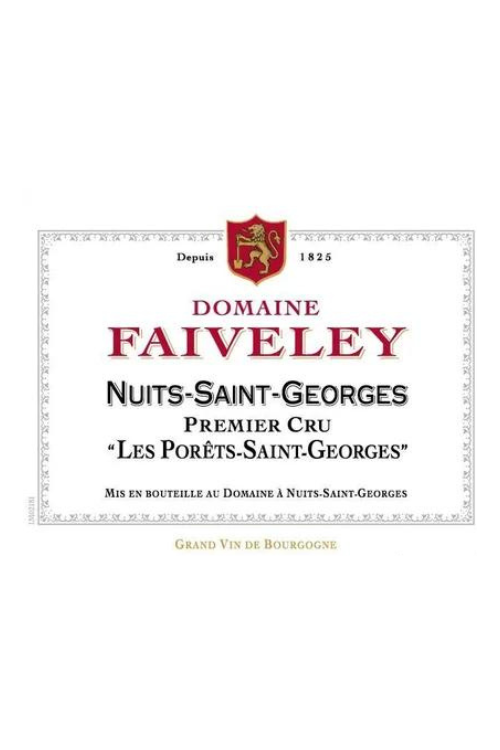 Domaine Faiveley Les Porets-Saint-Georges, Nuits-Saint-Georges Premier Cru 2019 6x75cl