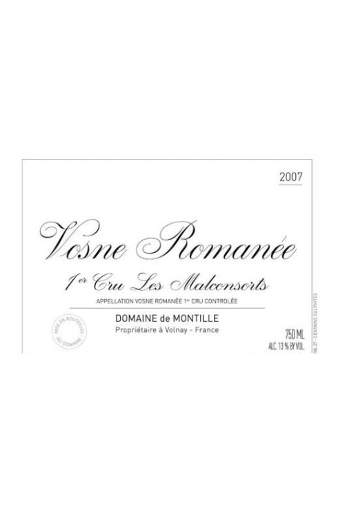 Domaine de Montille Les Malconsorts, Vosne-Romanee Premier Cru 2006 6x75cl