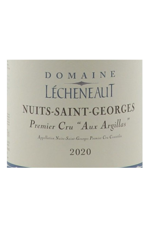 Domaine Lecheneaut, Nuits-St Georges 1er Cru, Aux Argillas 2020 6x75cl