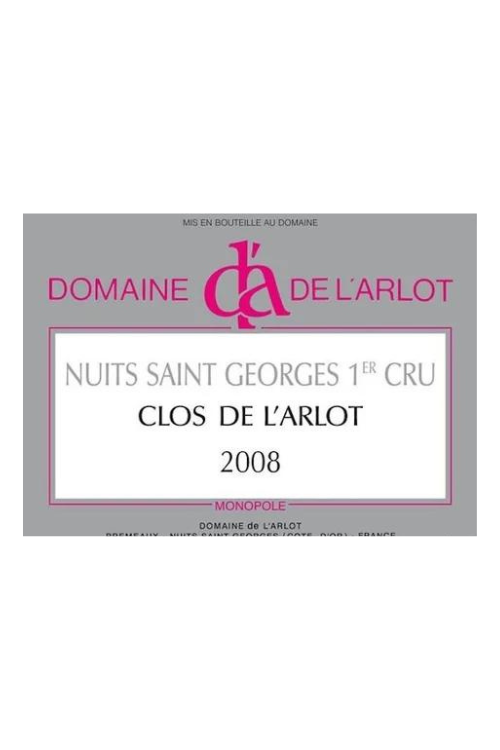 Domaine de l'Arlot, Nuits-St Georges 1er Cru, Clos de l'Arlot 2005 6x150cl