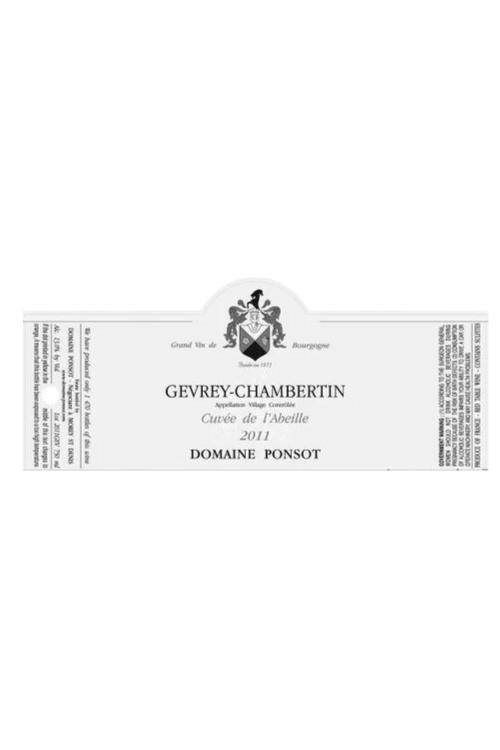 Domaine Ponsot, Gevrey-Chambertin, Cuvée l'Abeille 2021 6x75cl