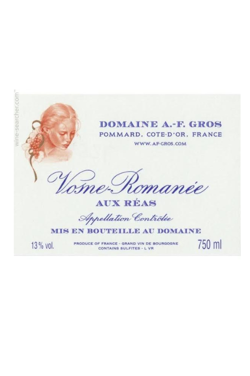 Anne-Francoise Gros, Vosne Romanée, Aux Réas 2009 6x75cl