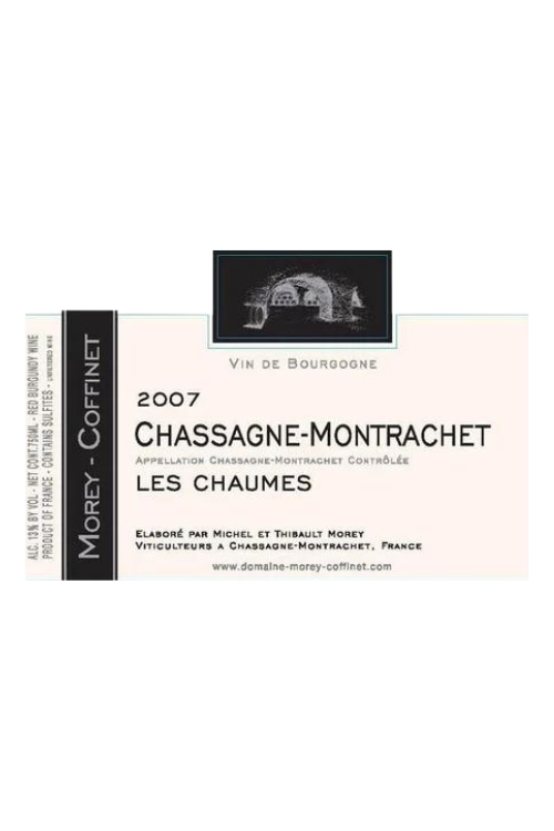 Domaine Morey-Coffinet, Chassagne-Montrachet, Les Chaumes Rouge 2021 6x75cl