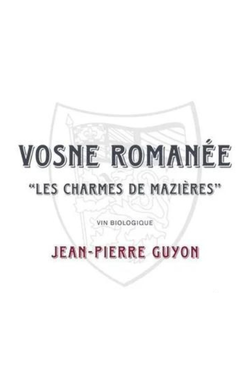 Domaine Jean-Pierre Guyon, Vosne-Romanée Les Charmes de Mazières 2017 6x75cl