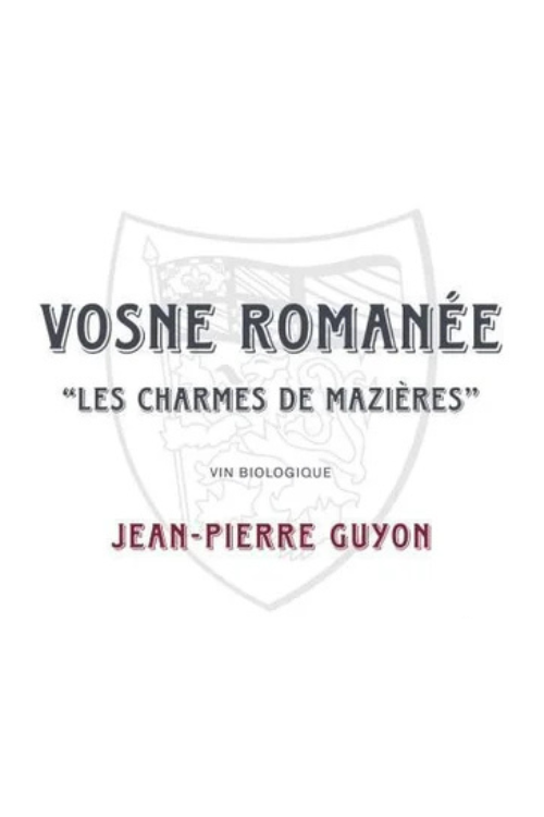Domaine Jean-Pierre Guyon, Vosne-Romanée Les Charmes de Mazières 2023 6x75cl