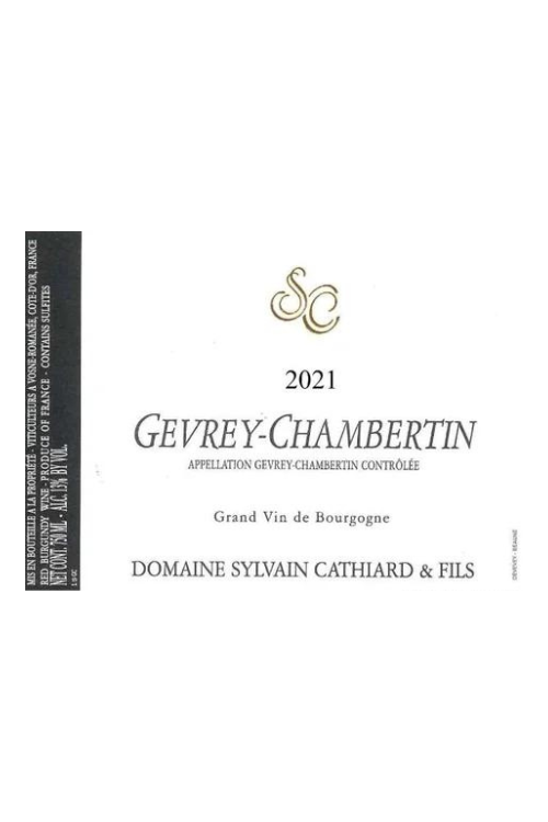 Domaine Sylvain Cathiard, Gevrey-Chambertin 2020 6x75cl