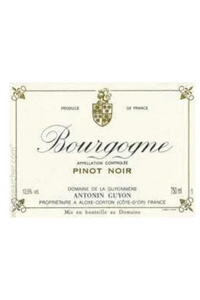 Domaine Jean-Pierre Guyon, Bourgogne, Rouge 2022 6x75cl