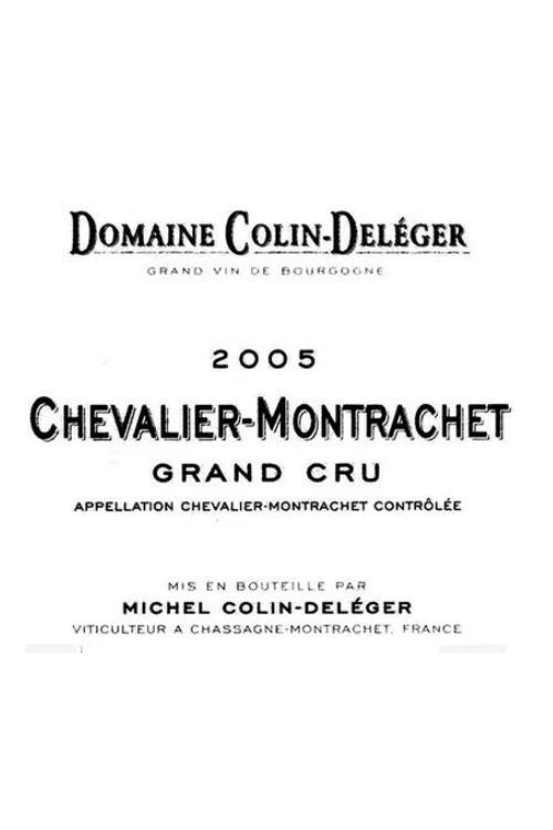 Domaine Colin-Deleger, Chevalier-Montrachet Grand Cru 2010 6x75cl