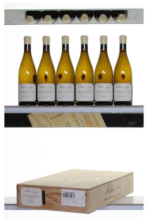 Domaine Hubert Lamy, St Aubin 1er Cru, Derrière Chez Edouard, Haute Densité 2018 6x75cl