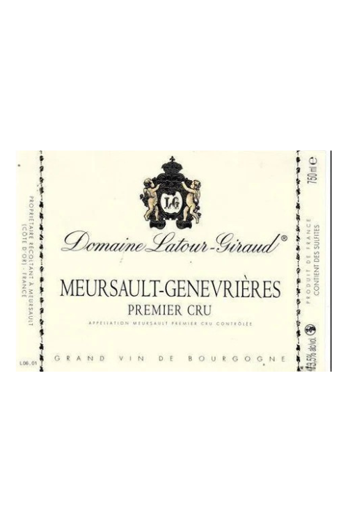 Domaine Latour-Giraud, Meursault 1er Cru, Genevrières 2023 6x75cl