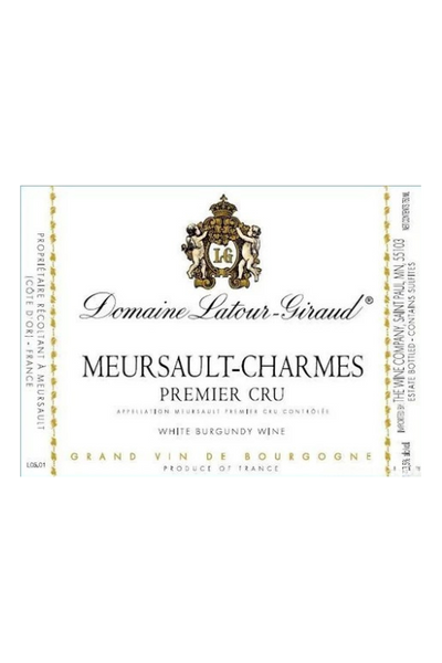 Domaine Latour-Giraud, Meursault 1er Cru, Les Charmes 2023 6x75cl