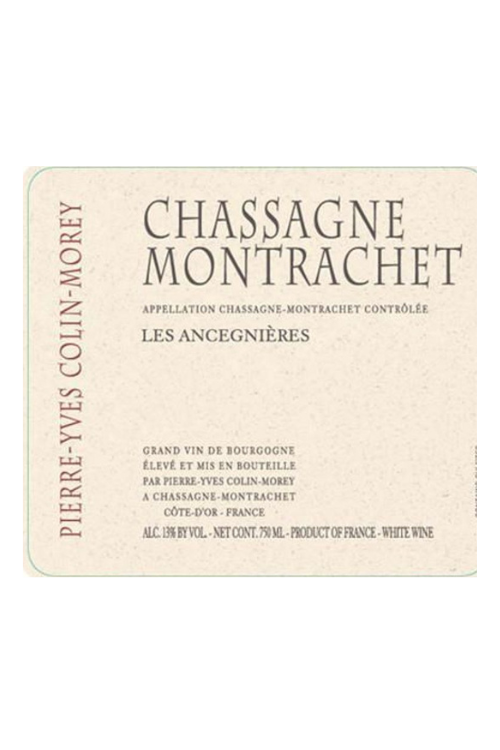 Pierre-Yves Colin-Morey, Chassagne-Montrachet, Les Ancegnieres 2020 6x75cl