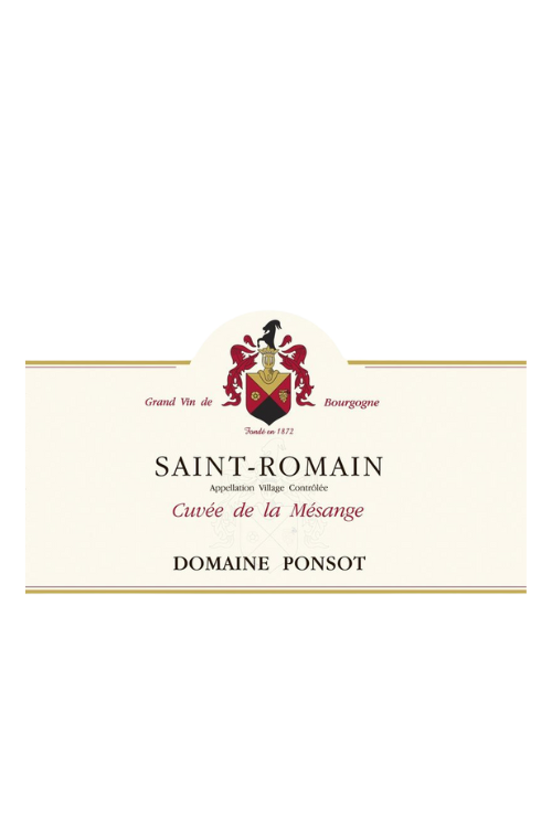 Domaine Ponsot Saint-Romain Cuvee de la Mesange 2020 6x75cl