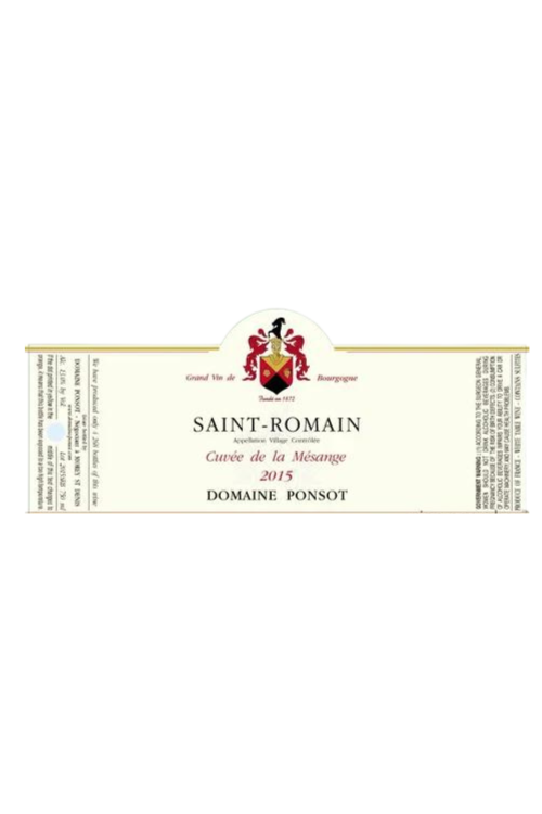 Domaine Ponsot, Saint-Romain, Cuvée de la Mesange 2022 6x75cl