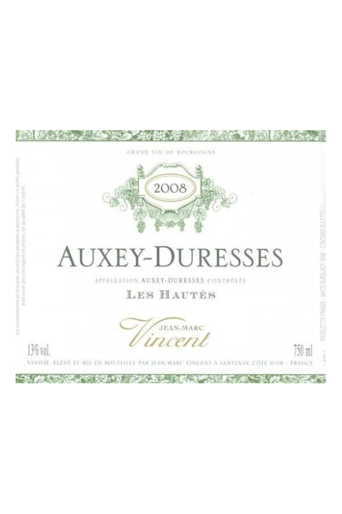 Jean-Marc Vincent, Auxey-Duresses, Les Hautés 2020 6x75cl