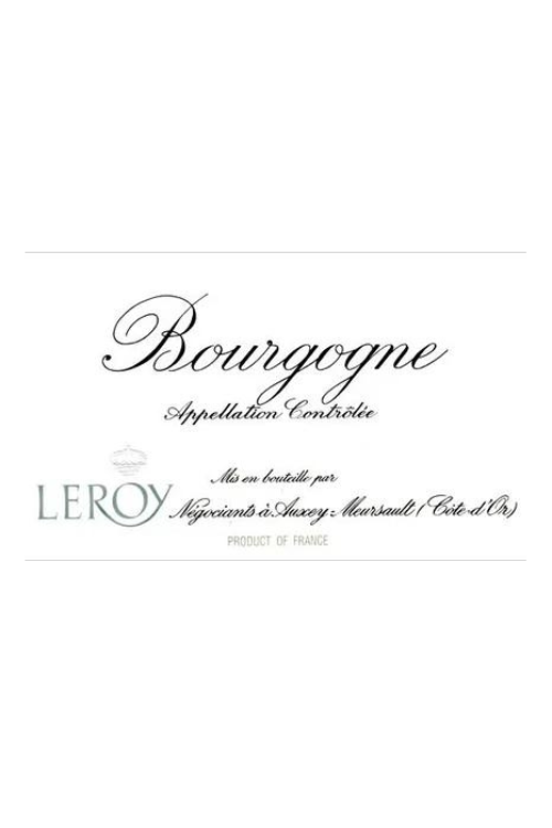 Maison Leroy, Bourgogne Blanc 2015 1x75cl