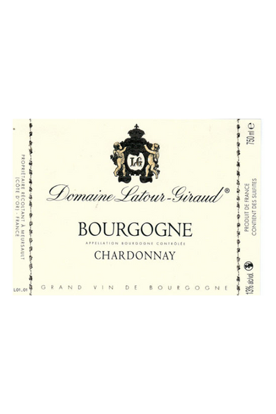 Domaine Latour-Giraud Bourgogne Chardonnay 2022 6x75cl