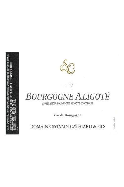 Domaine Sylvain Cathiard, Bourgogne Aligote 2023 6x75cl