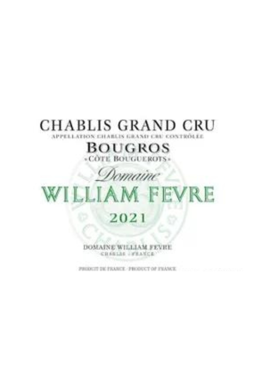 William Fèvre, Chablis Grand Cru, Bougros Cote Bouguerots 2014 6x75cl