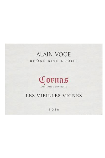 Domaine Alain Voge, Cornas, Les Vieilles Vignes 2016 3x150cl