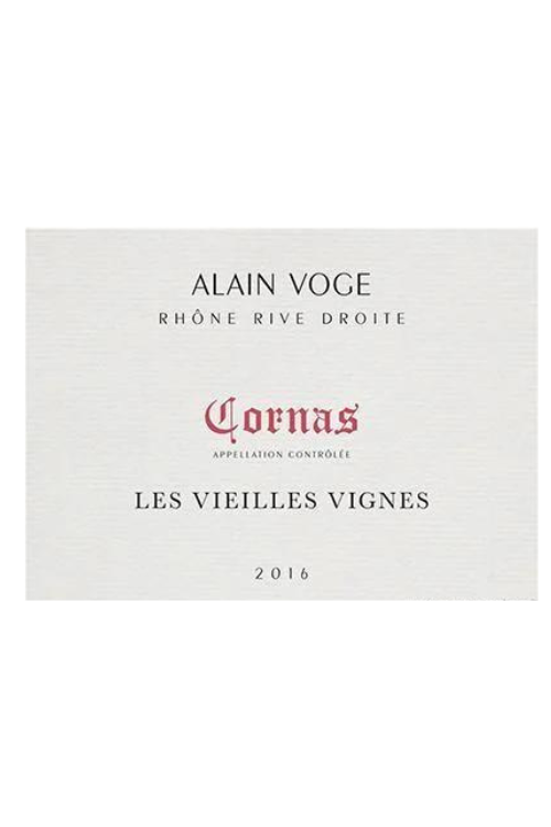 Domaine Alain Voge, Cornas, Les Vieilles Vignes 2016 3x150cl