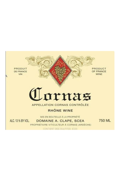 Domaine Auguste Clape, Cornas 2018 6x75cl