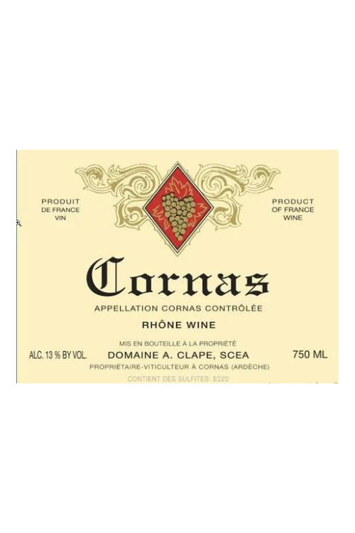 Domaine Auguste Clape, Cornas 2019 6x75cl