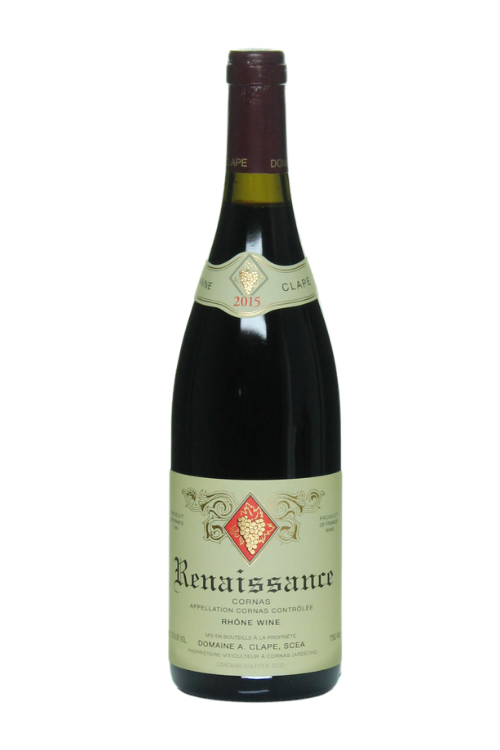 Domaine Auguste Clape Cornas Renaissance, Rhone, France 2015 1x75cl