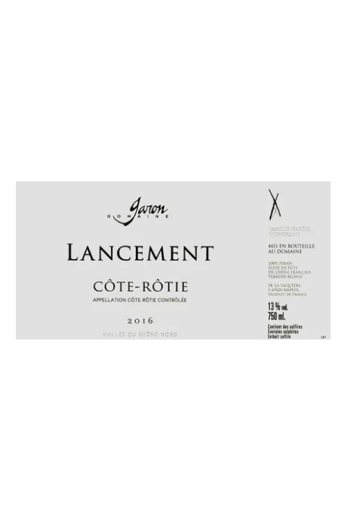 Domaine Garon Cote Rotie Lancement, Rhone 2016 1x75cl