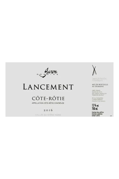 Domaine Garon Cote Rotie Lancement, Rhone, France 2017 6x75cl