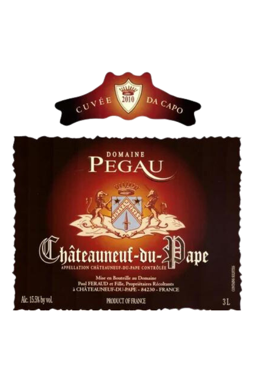 Domaine du Pégau, Châteauneuf-du-Pape, Cuvée da Capo 2010 6x75cl