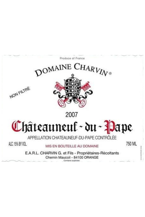 Domaine Charvin Châteauneuf Du Pape 2010 12x75cl