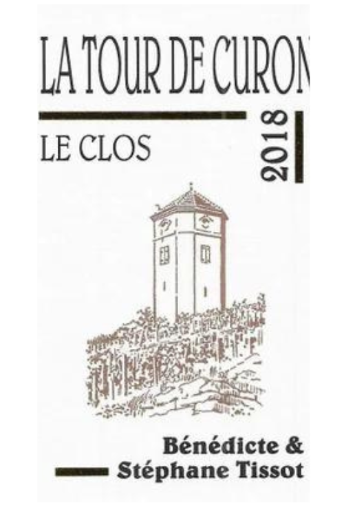 Benedicte & Stephane Tissot, Arbois, Clos de la Tour de Curon, Chardonnay 2018 6x75cl