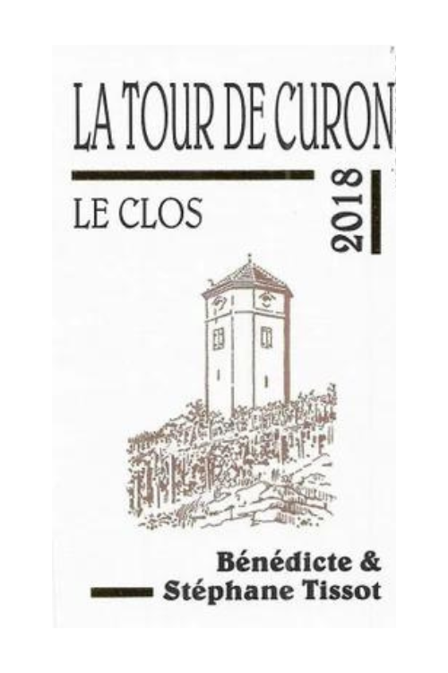 Benedicte & Stephane Tissot, Arbois, Clos de la Tour de Curon, Chardonnay 2018 3x75cl