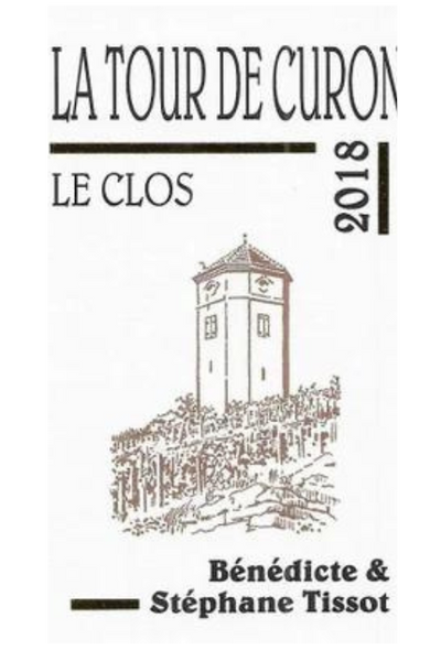 Benedicte & Stephane Tissot, Arbois, Clos de la Tour de Curon, Chardonnay 2019 3x75cl