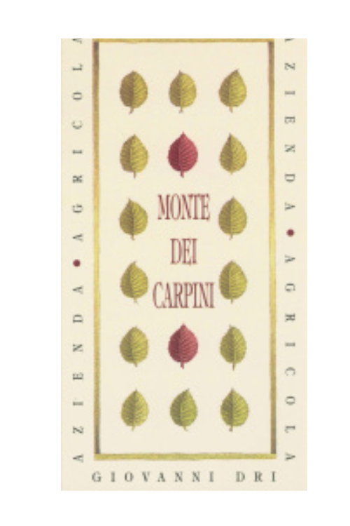 Giovanni Dri, Schioppettino, Monte dei Carpini, Colli Orientali del Friuli 2018 6x75cl