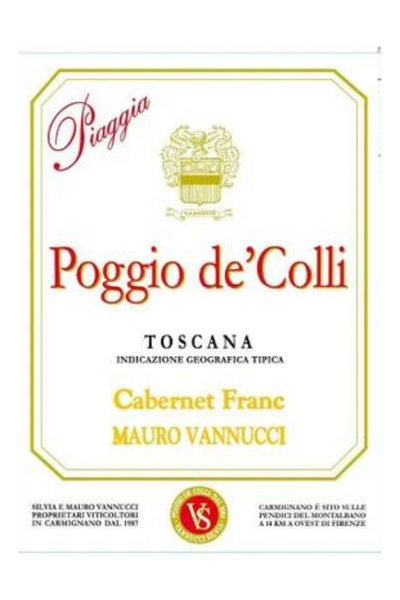 Piaggia, Poggio de'Colli Cabernet Franc 2020 6x75cl