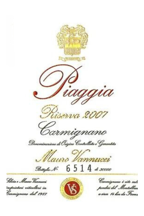 Piaggia, Carmignano Riserva 2019 1x75cl