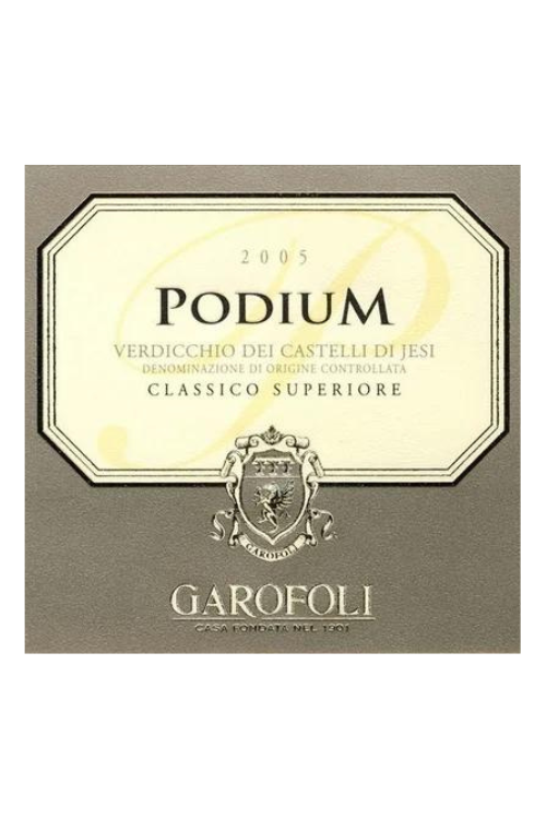 Gioacchino Garofoli, Verdicchio dei Castelli di Jesi, Podium 2019 1x75cl