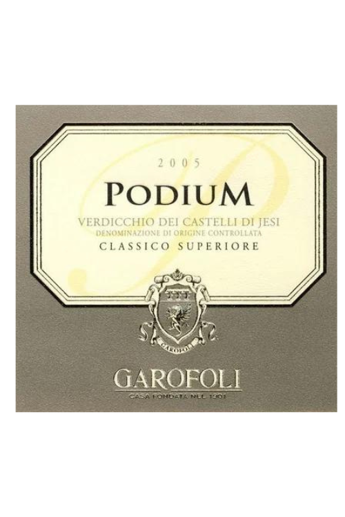 Gioacchino Garofoli, Verdicchio dei Castelli di Jesi, Podium 2021 6x75cl