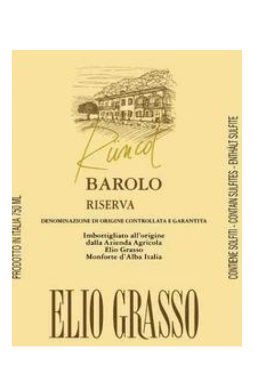 Elio Grasso, Barolo Riserva Rüncot 2013 1x150cl