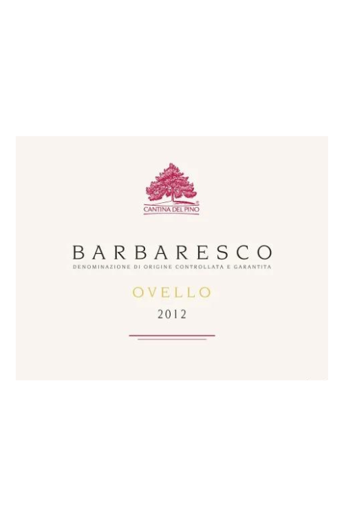 Cantina del Pino, Barbaresco Ovello 2012 6x75cl