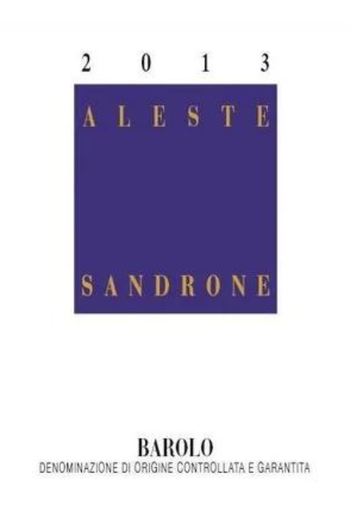 Luciano Sandrone, Barolo, AleSte 2013 6x75cl