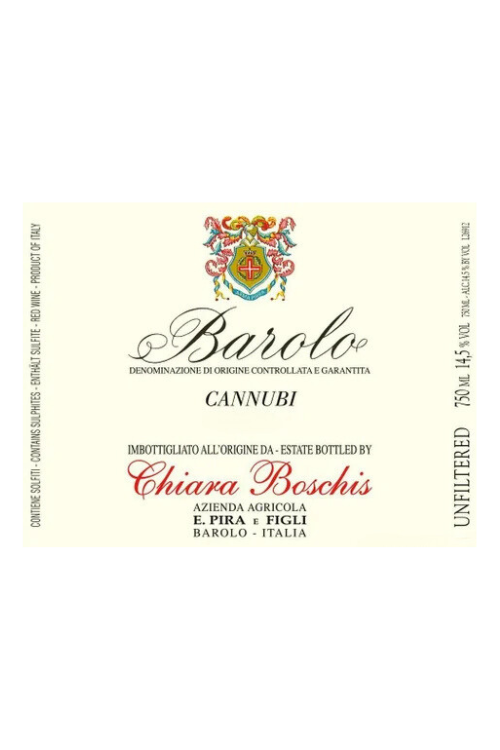 E. Pira e Figli, Chiara Boschis, Cannubi, Barolo 2016 6x75cl