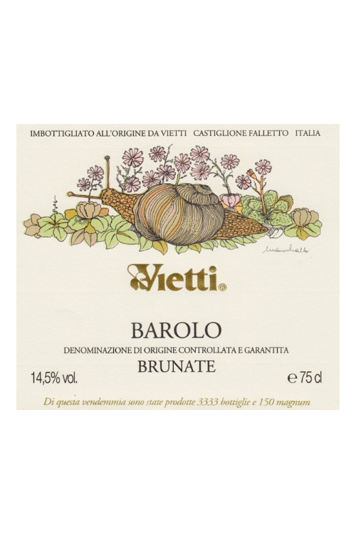 Vietti, Barolo, Brunate 2017 6x75cl