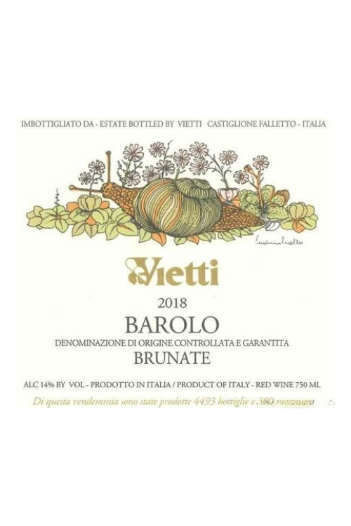 Vietti, Barolo, Brunate 2018 6x75cl