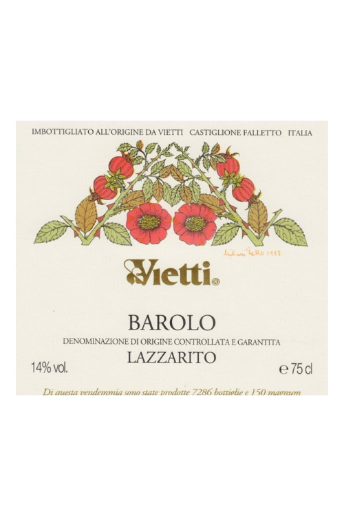 Vietti, Barolo, Lazzarito 2012 6x75cl