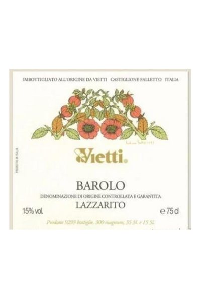 Vietti, Barolo, Lazzarito 2017 6x75cl