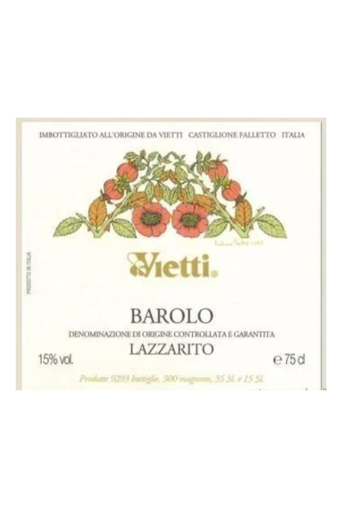 Vietti, Barolo, Lazzarito 2017 6x75cl